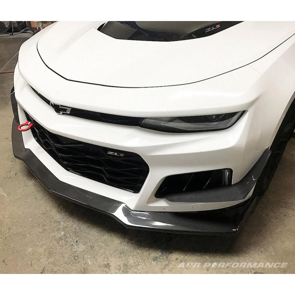 Karbonové canardy APR pre Chevrolet Camaro ZL1 – predný nárazník