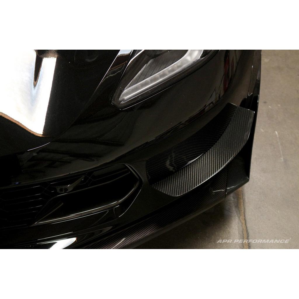 APR Carbon Fiber Race Canards for Chevrolet Corvette C7 Z06 – Front Bumper