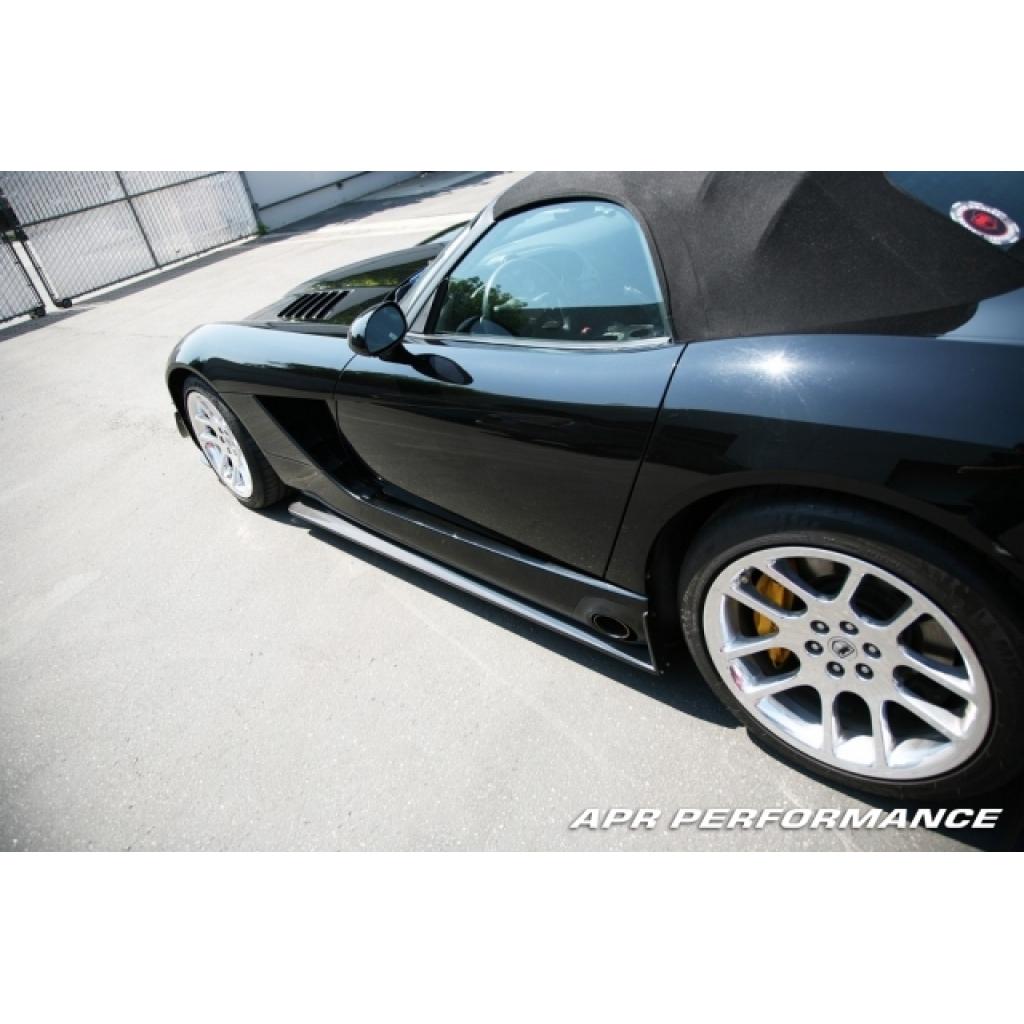 Carbon fiber APR Side Rocker Extensions for Dodge Viper (2003–2010)
