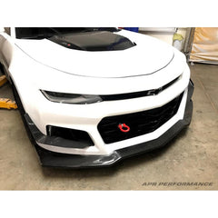 Karbonové canardy APR pre Chevrolet Camaro ZL1 – predný nárazník