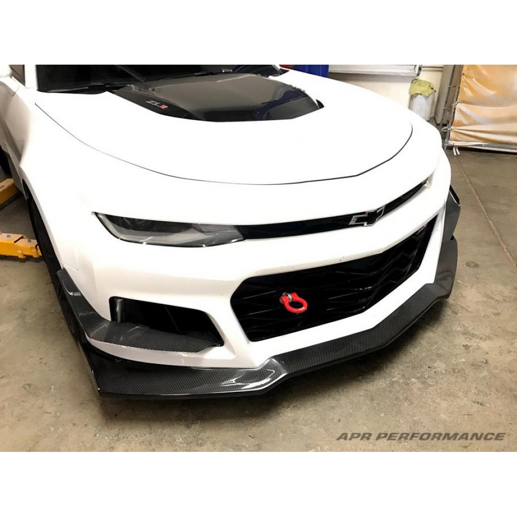 Karbonové canardy APR pre Chevrolet Camaro ZL1 – predný nárazník