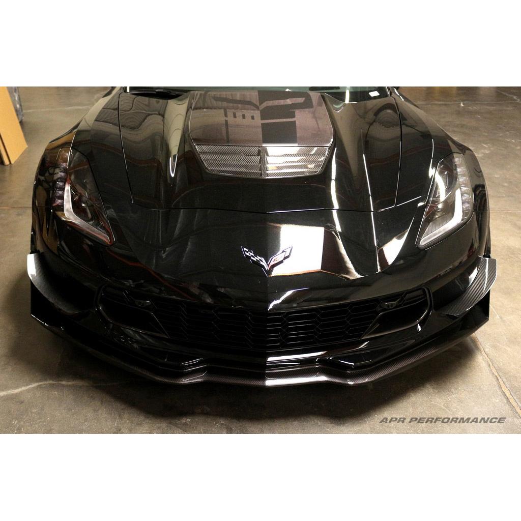 APR Carbon Fiber Race Canards for Chevrolet Corvette C7 Z06 – Front Bumper