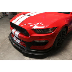 APR Carbon Fiber Front Splitter for Ford Shelby Mustang GT350 - including support rods