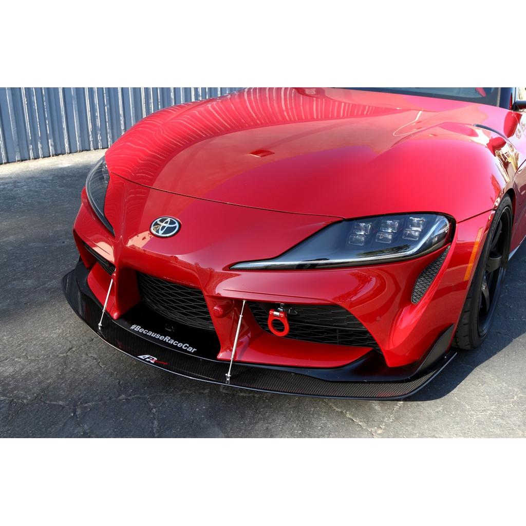 APR Carbon Fiber Front Splitter for Toyota Supra (A90) – including support rods