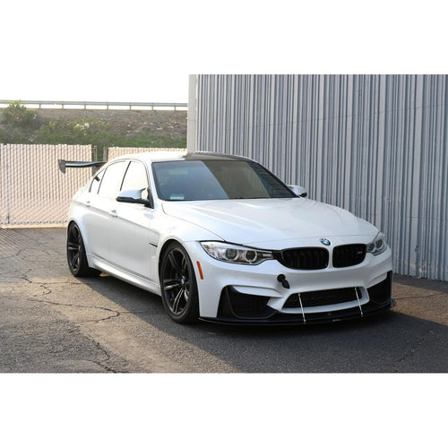 Karbonový predný splitter APR pre BMW M3 F80 / M4 F82 s M Performance Airdam – vrátane montážnych tyčí