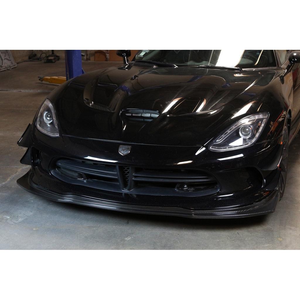 Carbon fiber front airdam APR for Dodge Viper (does not fit ACR)
