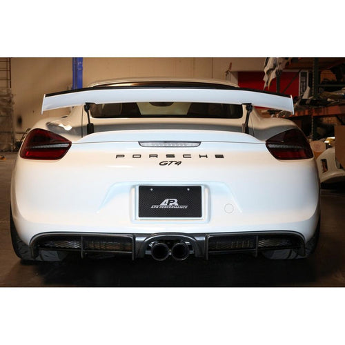 Karbonový zadný valance APR pre Porsche Cayman GT4 (981, 2015–2016)