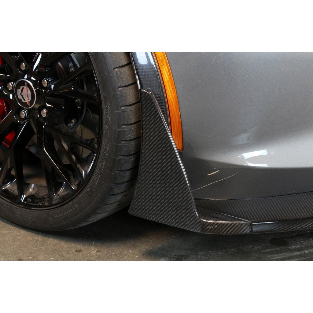 Carbon canards / spats Chevrolet Corvette C7 Z06 (2014–2019)
