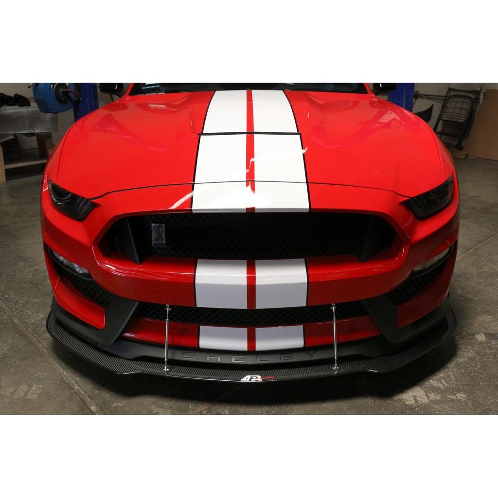 Karbonový predný splitter APR pre Ford Shelby Mustang GT350 – vrátane montážnych tyčí