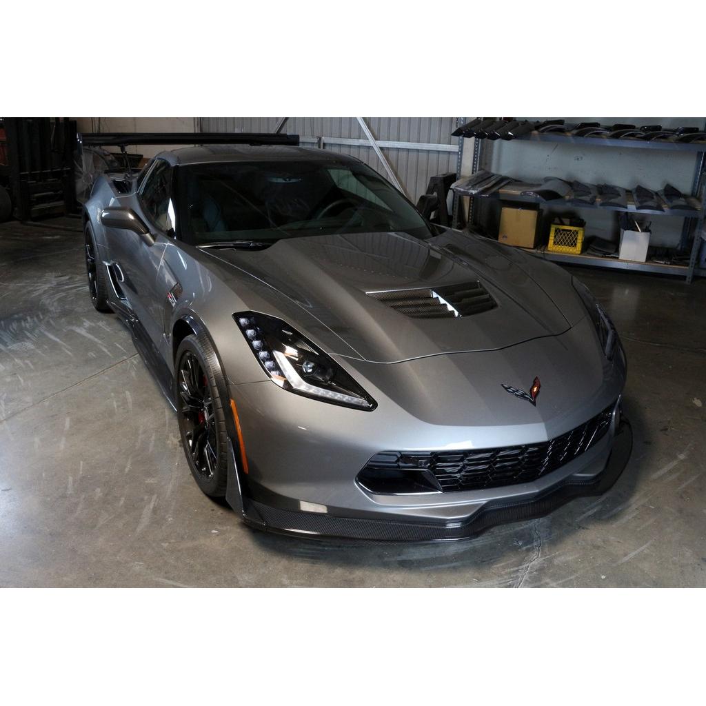 APR Carbon Fiber Front Air Dam for Chevrolet Corvette C6 (Standard version only)