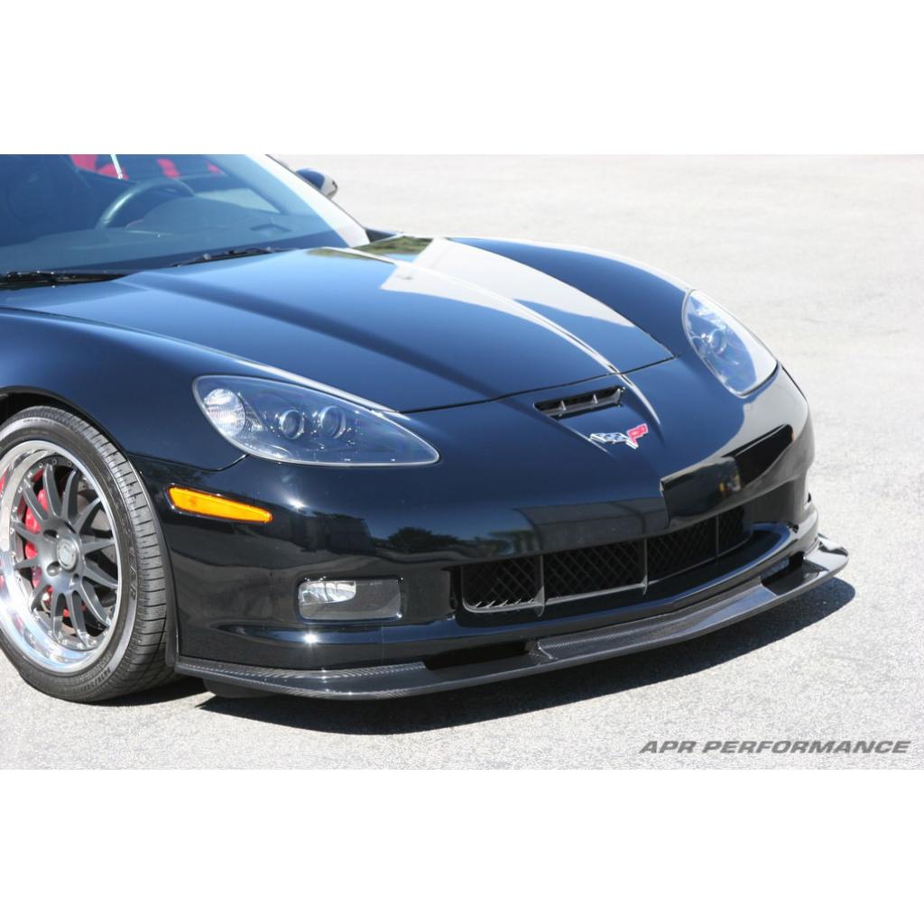 Carbon front splitter / lip Chevrolet Corvette C6 Z06 V2 (2006–2013)
