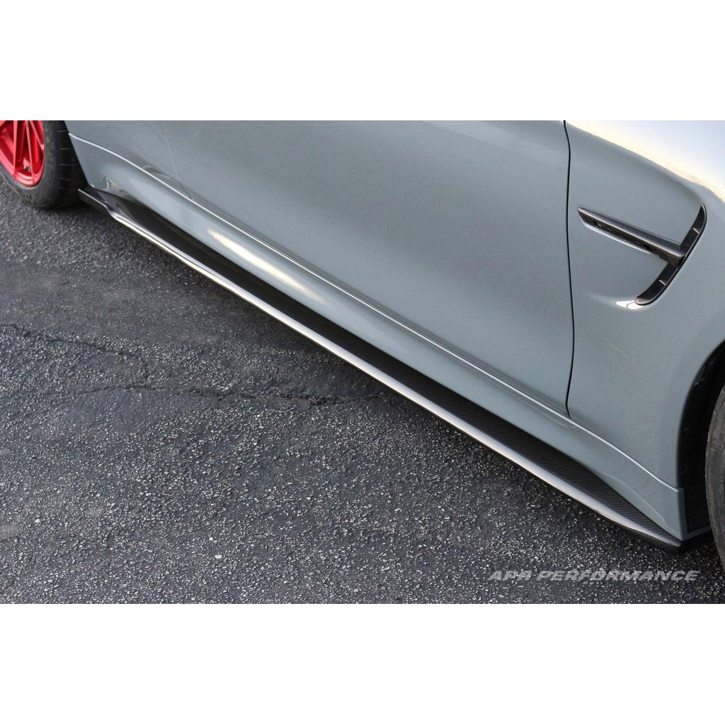 Karbonové bočné rozšírenia prahov APR pre BMW F82 M4 (2014–2020) – side rocker extensions