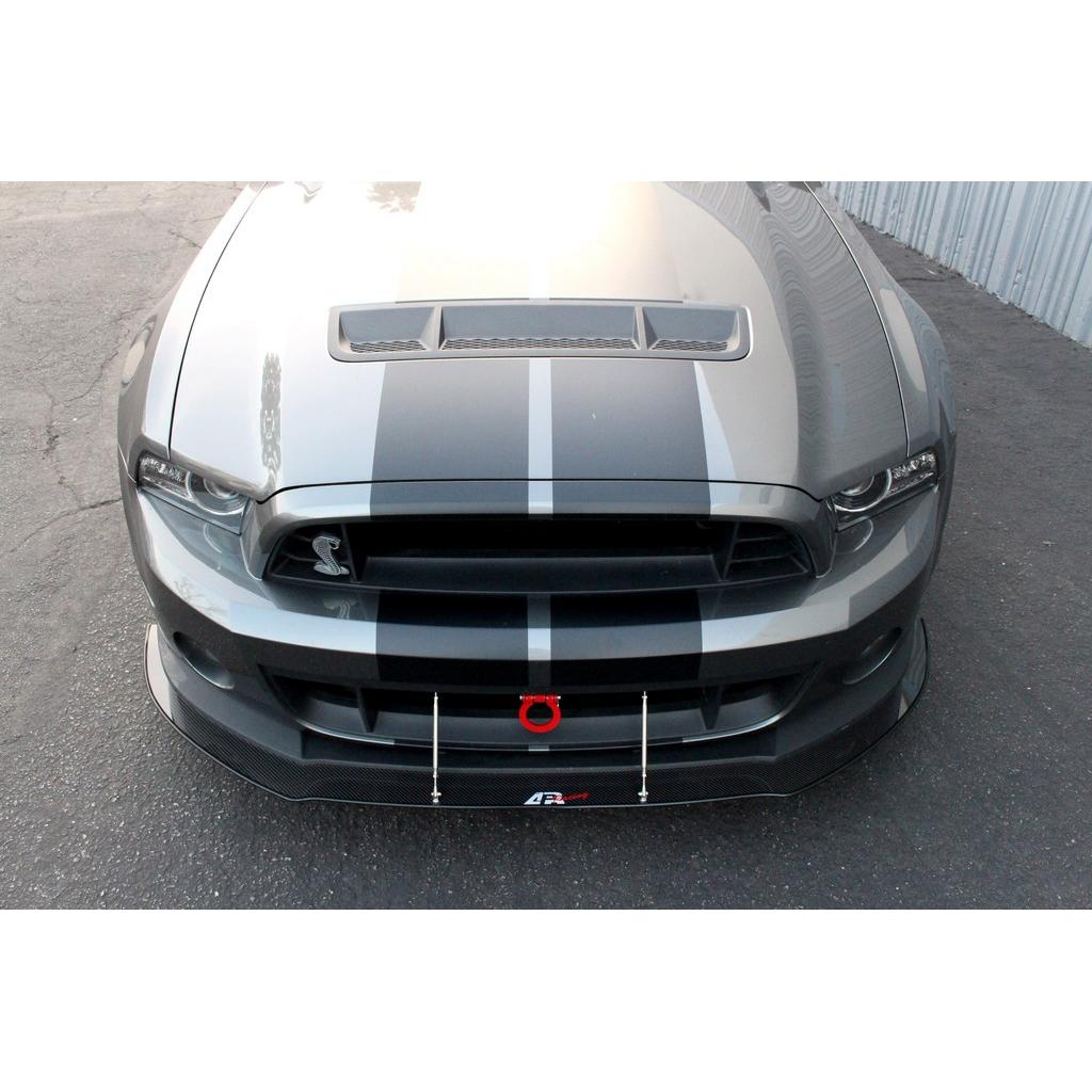 Carbon Fiber Front Splitter APR for Ford Mustang California Special - includes mounting rods