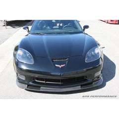 Carbon front splitter / lip Chevrolet Corvette C6 Z06 V2 (2006–2013)