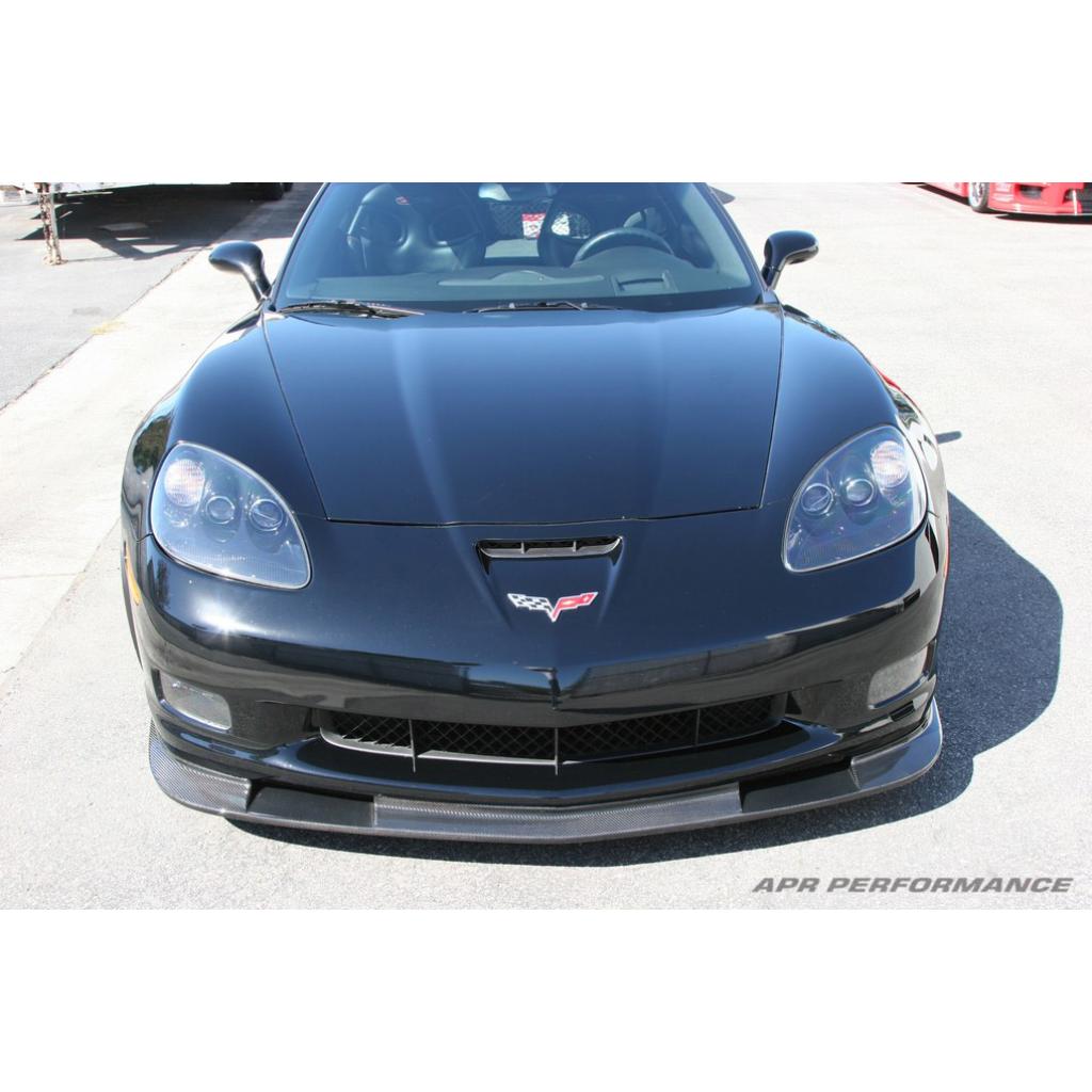 Carbon front splitter / lip Chevrolet Corvette C6 Z06 V2 (2006–2013)