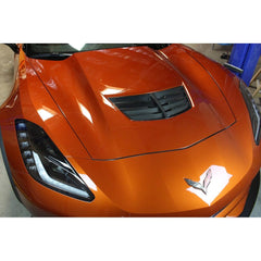 Karbonový ventilačný otvor kapoty APR pre Chevrolet Corvette C7 (2014–2019) – hood vent