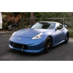 APR Carbon Fiber Front Splitter for Nissan 370Z Nismo – includes mounting rods