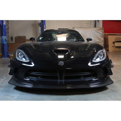 Carbon fiber front airdam APR for Dodge Viper (does not fit ACR)