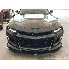 Carbon Fiber Front Splitter APR for Chevrolet Camaro ZL1 - including support rods