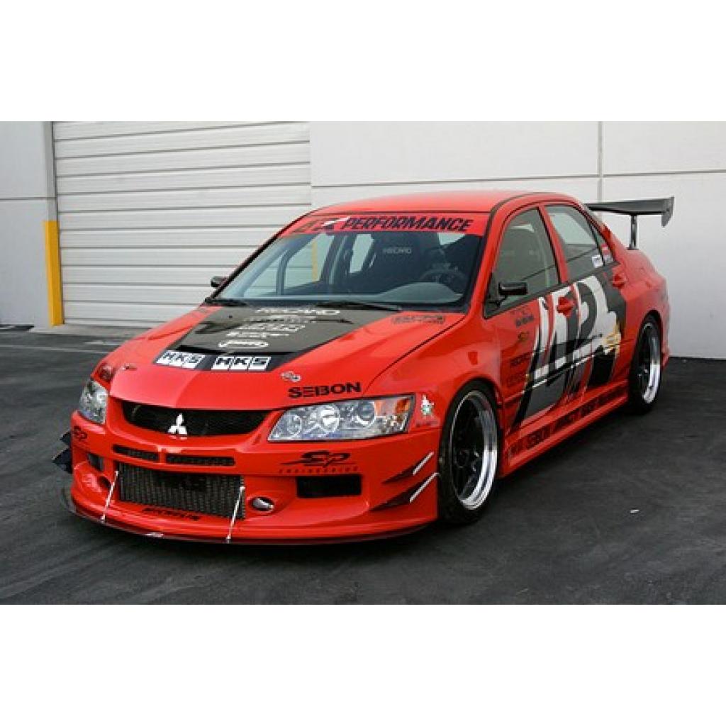 Mitsubishi Lancer EVO 9 Widebody EVIL-R aero kit carbon 2006-2007