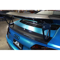 Carbon adjustable wing Audi R8 (2016–2022) GTC-500 71" chassis mount