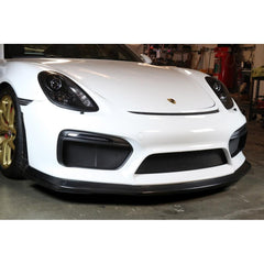 Carbon fiber front airdam APR for Porsche Cayman GT4
