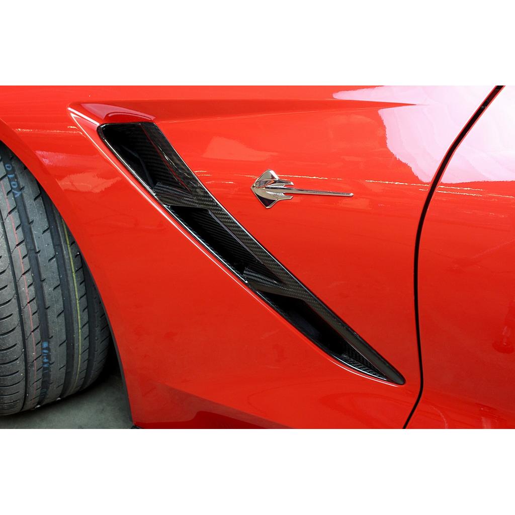 APR Carbon Fiber Fender Vents for Chevrolet Corvette C7 (2014–2019)