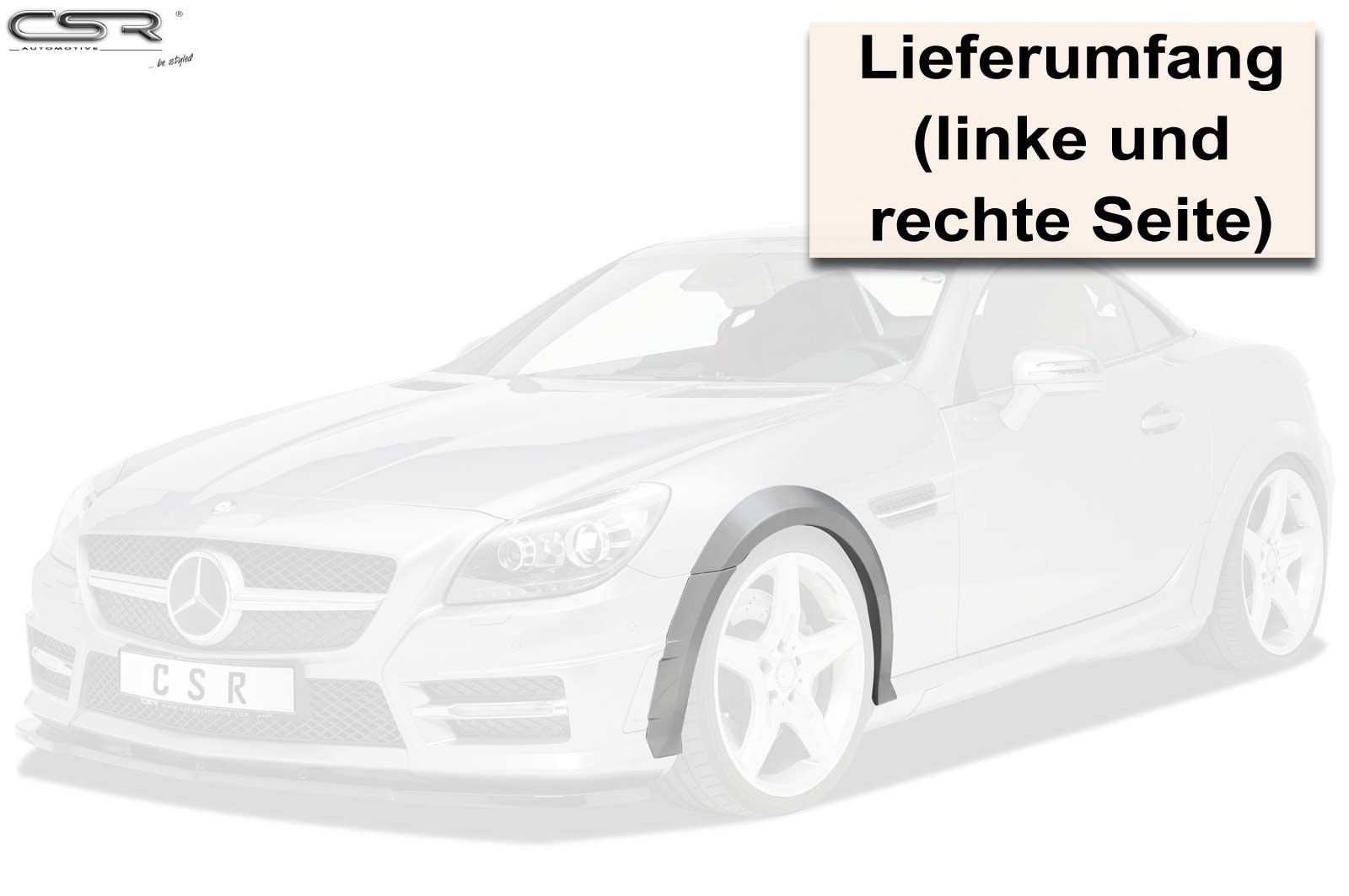 Rozšírenia predných blatníkov pre Mercedes-Benz SLK / SLC R172
