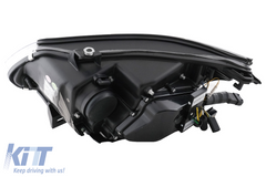 LED Angel Eyes lights BMW E60 E61 (2003-2007) Halogen – black, H7, E-MARK