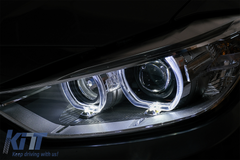 Angel Eyes svetlá BMW F30 F31 (2011-2015) Halogen – DRL modul, E-MARK