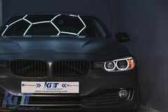 Angel Eyes svetlá BMW F30 F31 (2011-2015) Halogen – DRL modul, E-MARK