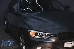 Angel Eyes svetlá BMW F30 F31 (2011-2015) Halogen – DRL modul, E-MARK