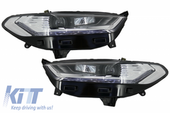 LED predné svetlá Ford Mondeo MK5 (2013–2016) sekvenčné smerovky Chrome