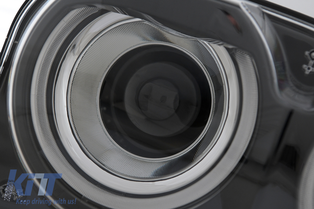 LED predné svetlá Black pre Dodge Challenger (2015–2023) Dual Projector