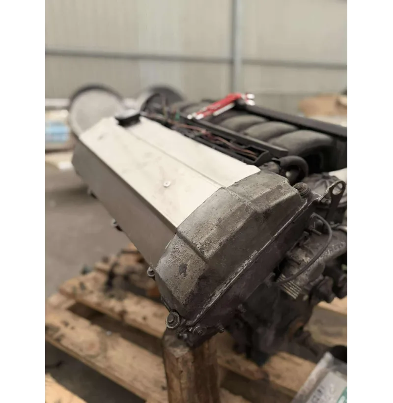 Nerezový kryt cievok BMW M50 – heat shield pre turbo build