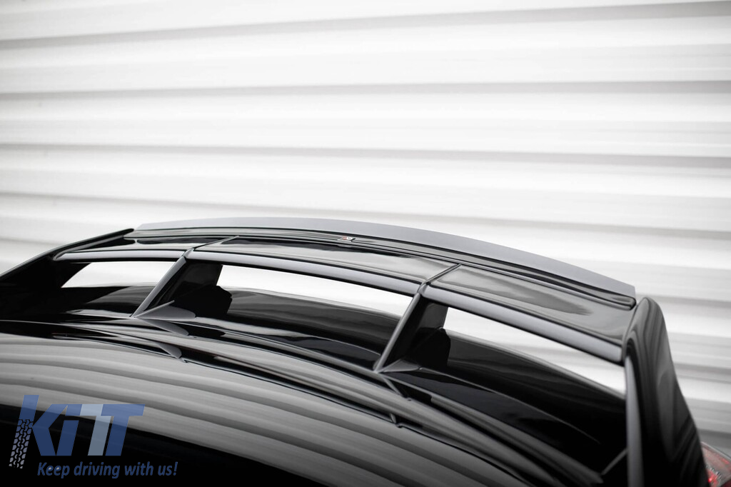 Spojler add-on Maxton Design RS pre Ford Focus (2008–2010) čierny lesklý