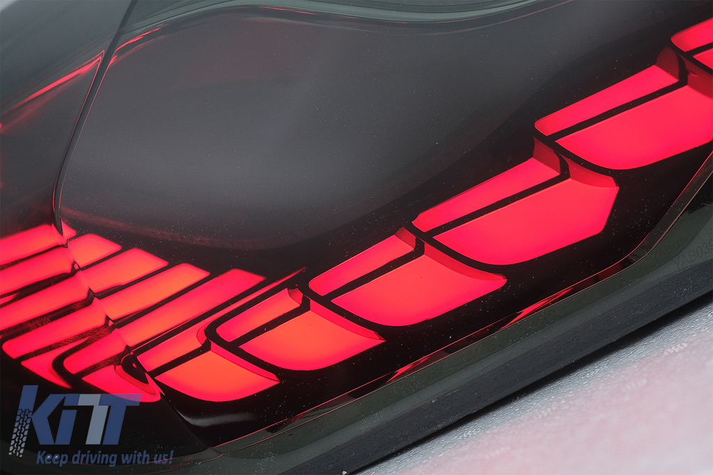 OLED Red Smoke Tail Lights for BMW 4 Series F32 F33 F36 M4 F82 F83 2013–2019 Dynamic Sequential