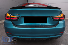 OLED Red Smoke Tail Lights for BMW 4 Series F32 F33 F36 M4 F82 F83 2013–2019 Dynamic Sequential