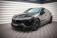 Predný splitter V.2 Lamborghini Urus (2018–2024) ABS Gloss Black