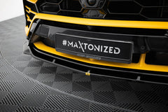 Predný splitter V.3 Lamborghini Urus (2018–2024) ABS Gloss Black