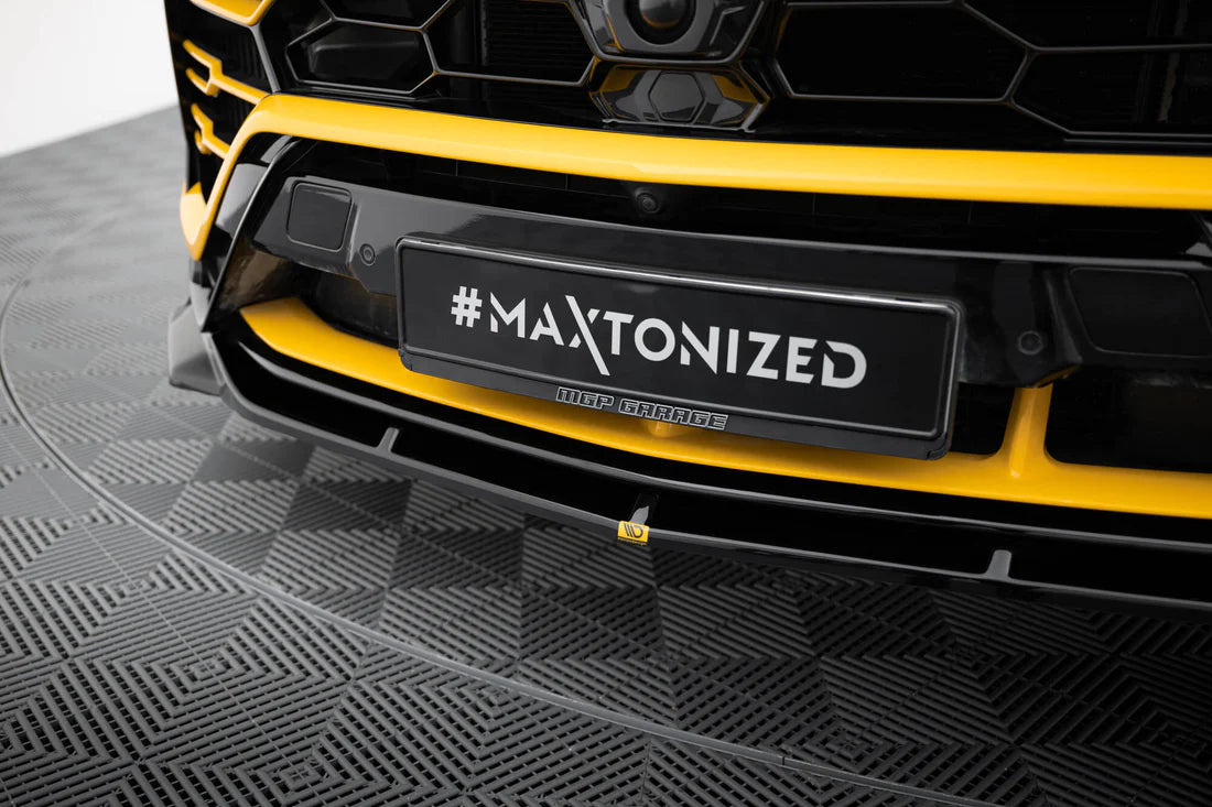 Predný splitter V.3 Lamborghini Urus (2018–2024) ABS Gloss Black
