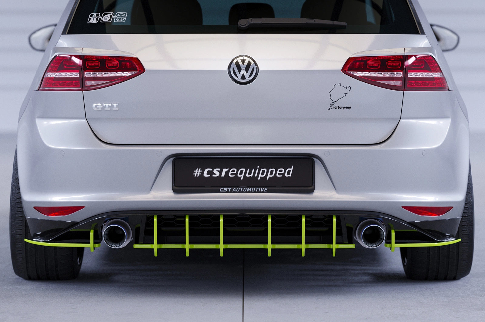 Racing difúzor VW Golf 7 GTI (predfacelift 2012–2017)