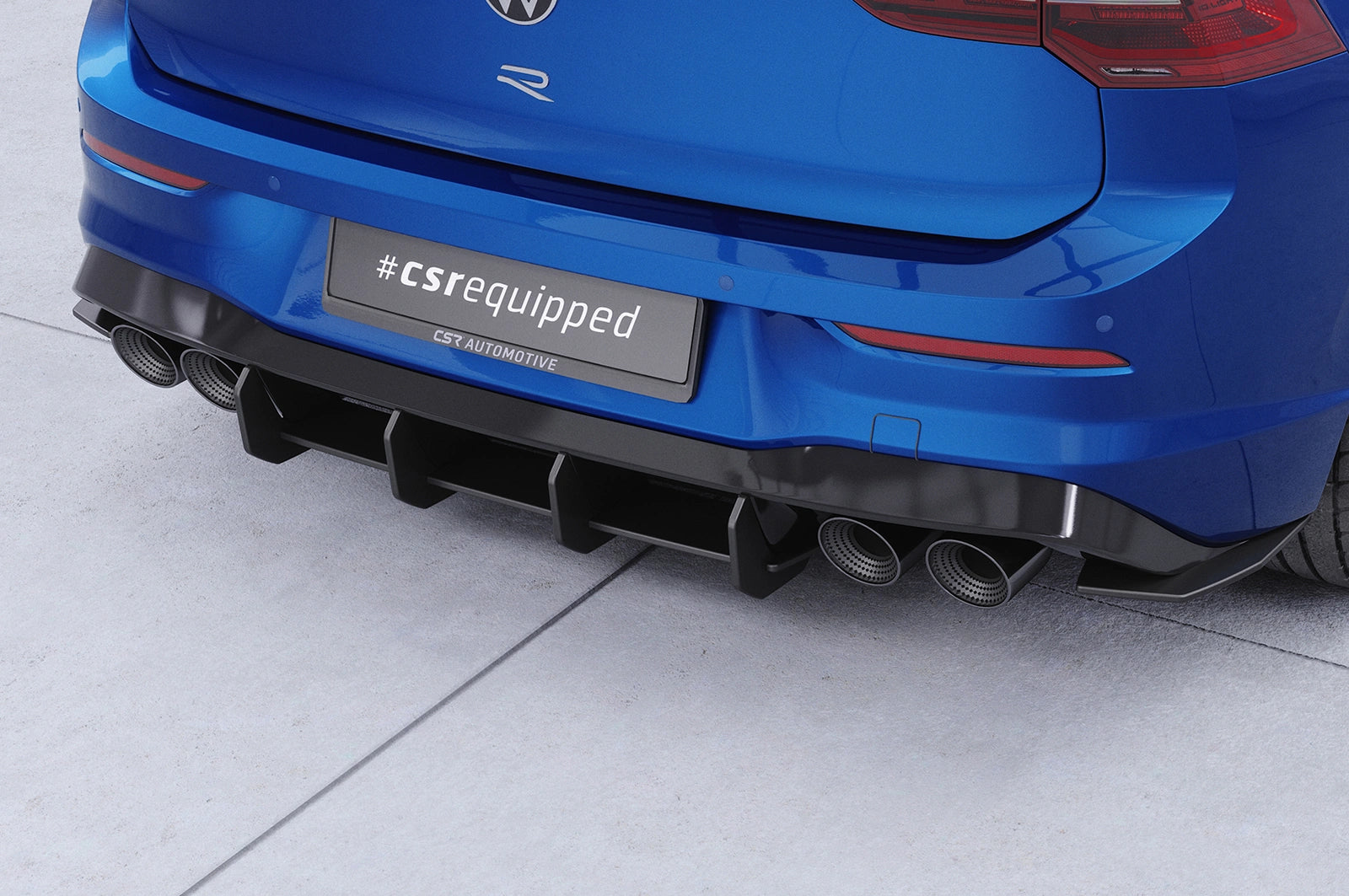 Racing difúzor VW Golf 8 R (2020+)