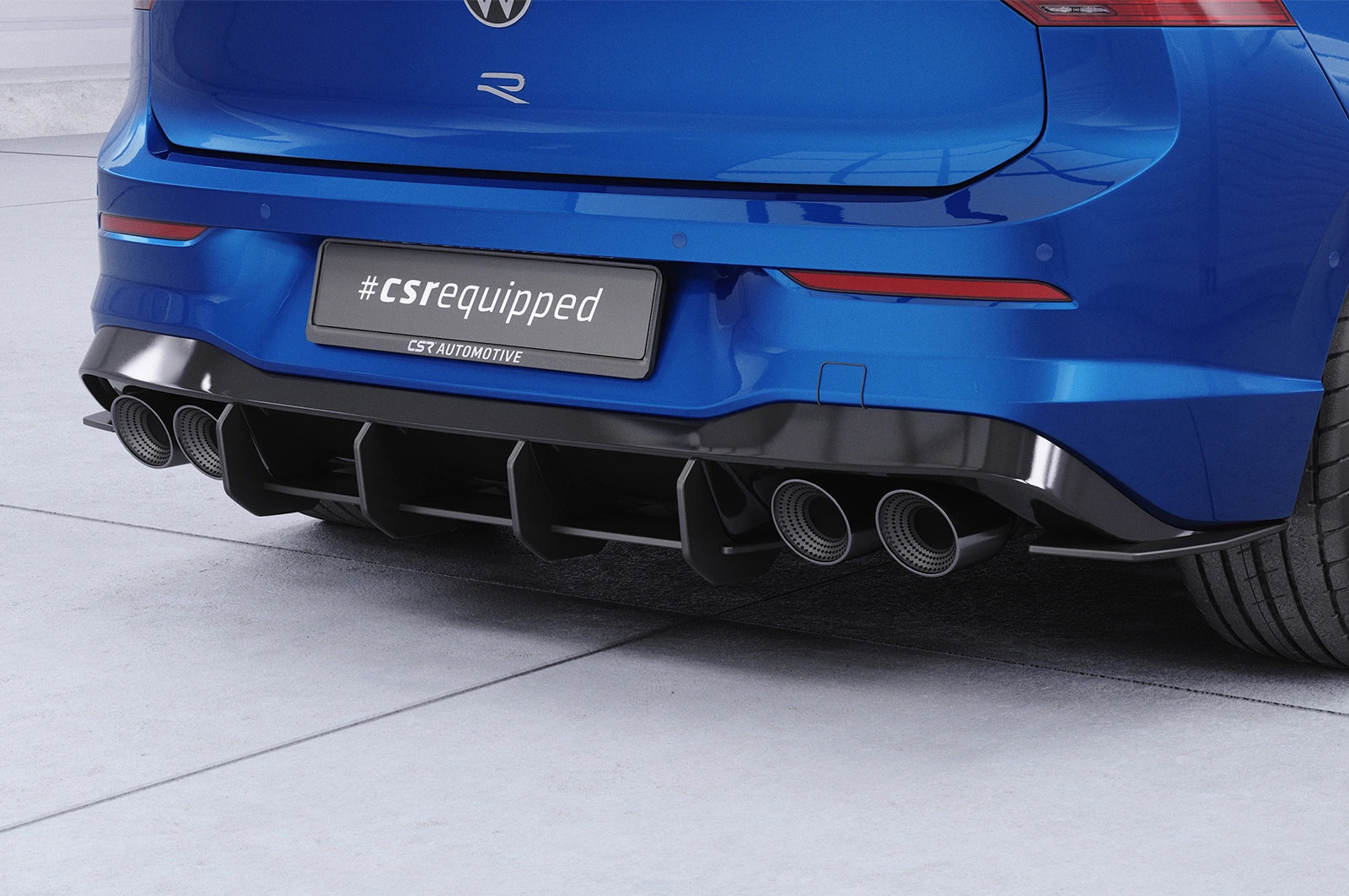 Racing difúzor VW Golf 8 R (2020+)