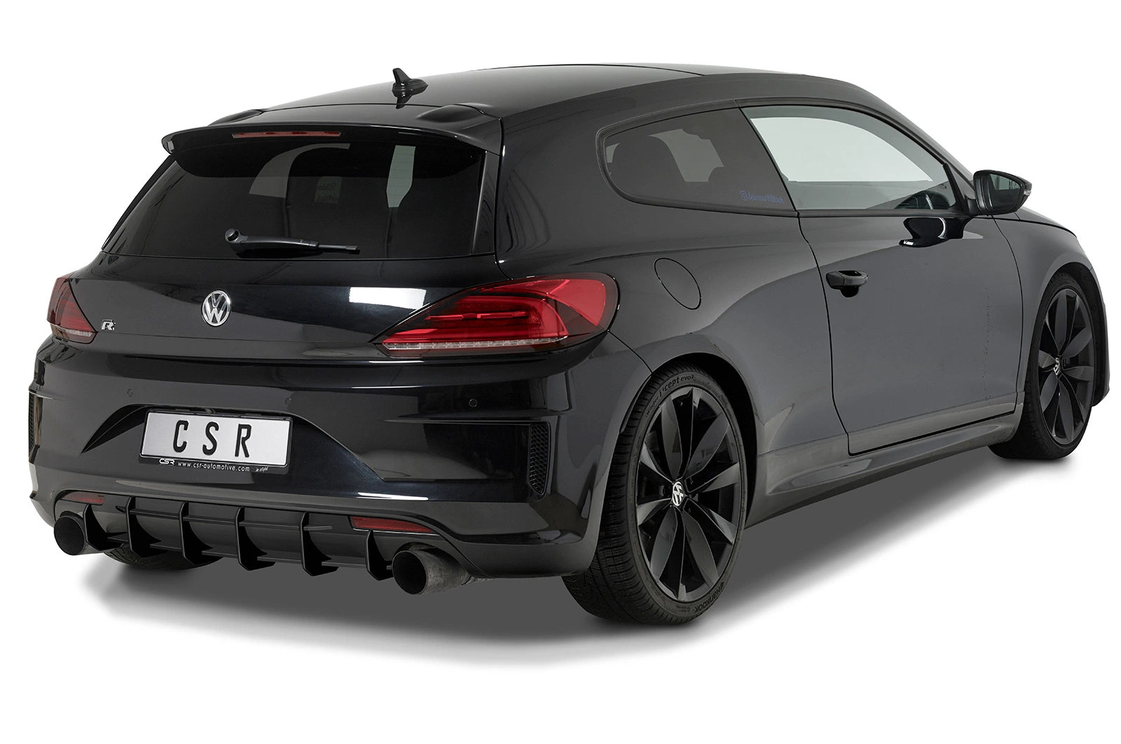 Zadný racing difúzor VW Scirocco 3 R Facelift (2014–2017)