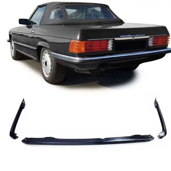3-dielny nosník zadného nárazníka EU verzia pre Mercedes SL R107 / C107 (1971–1989)