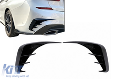 Rear Flaps / Side Fins M Sport Piano Black for BMW 3 Series G20 G21 G28 (2018+)