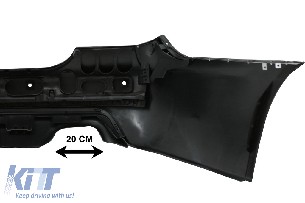 Zadný nárazník M-Technik Design PDC 24mm pre BMW radu 5 E60 (2003–2007)