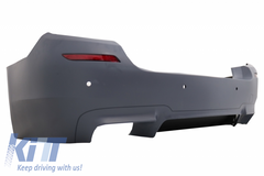 Zadný nárazník M5 Design + carbon koncovky výfuku pre BMW radu 5 F10 (2011–2017)