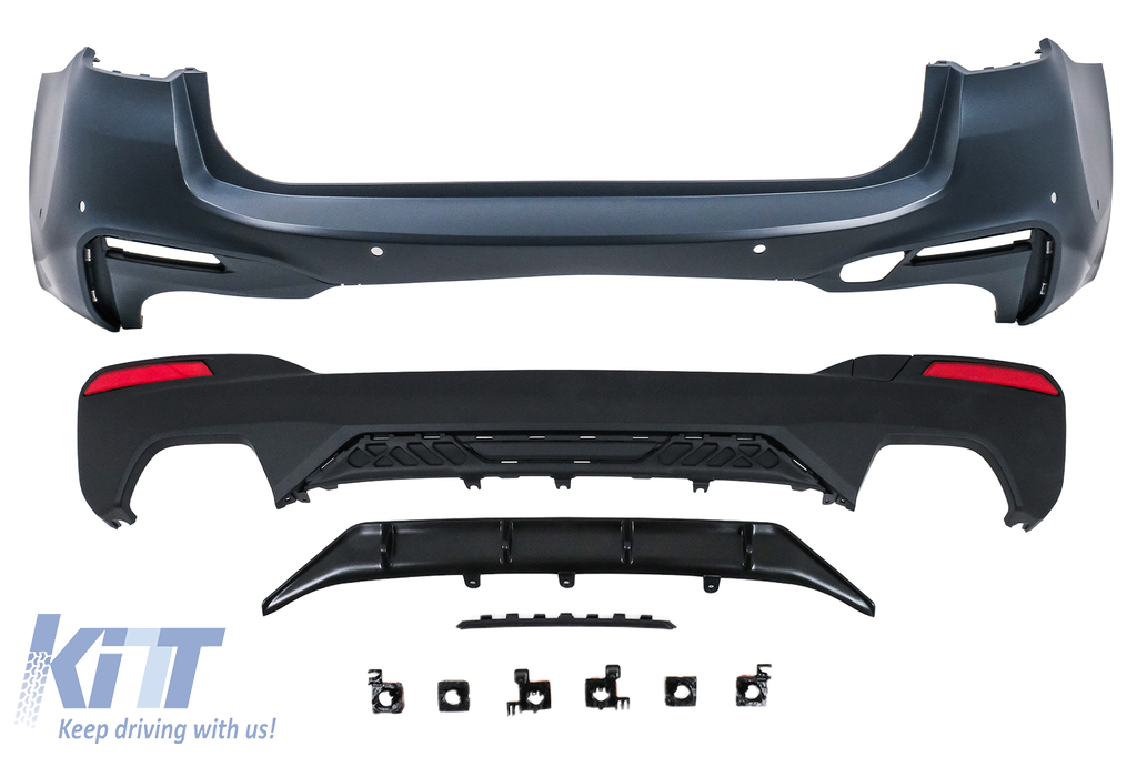 Zadný nárazník M-Technik Design pre BMW radu 5 G31 Touring (2017–2019)